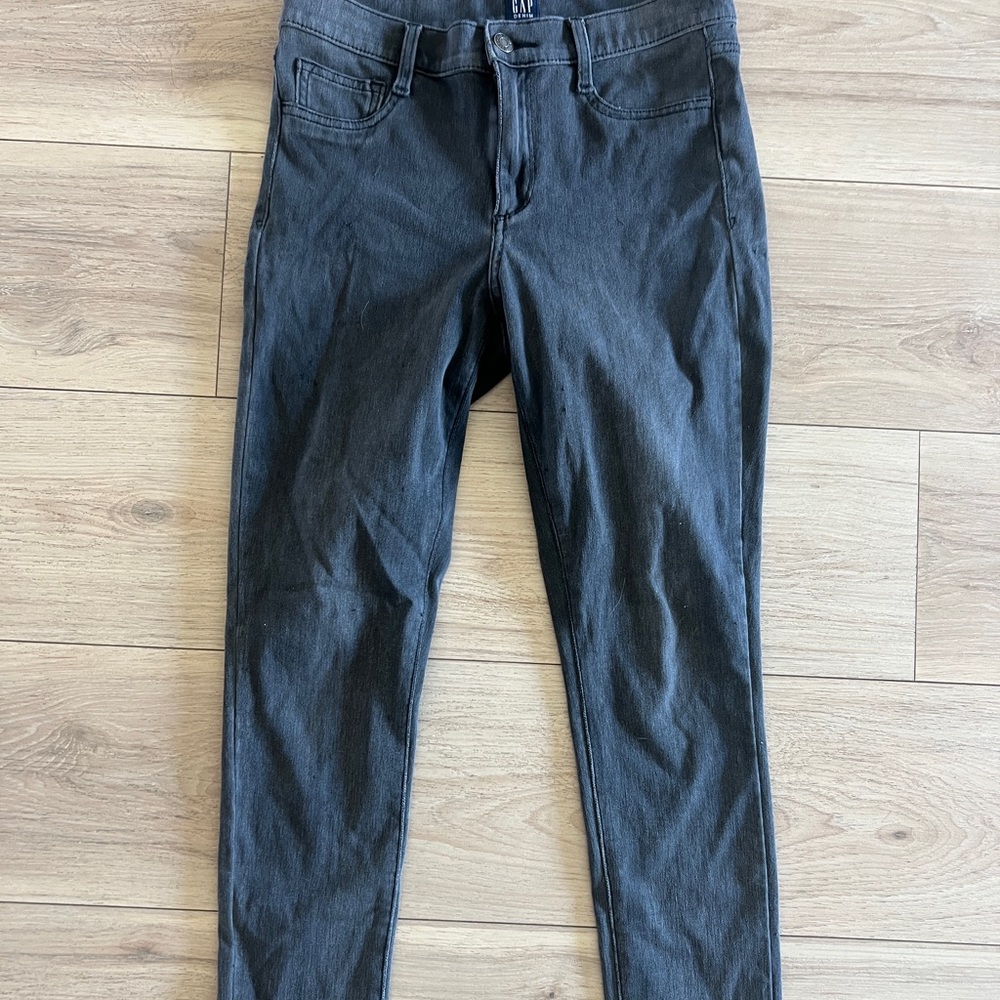 Black Gap knit Jean leggings jeggings